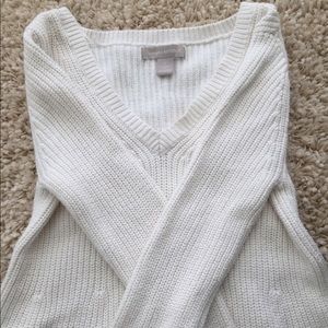 Banana Republic White sweater for woman size s